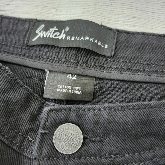 Plus Size Black Distressed Denim Shorts - Picture 8 of 16